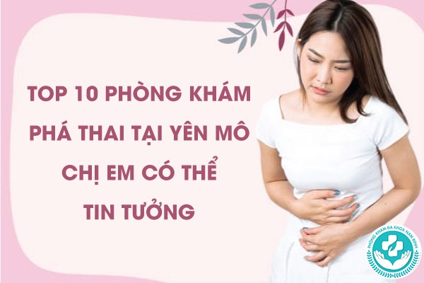 Phòng khám phá thai tại Yên Mô