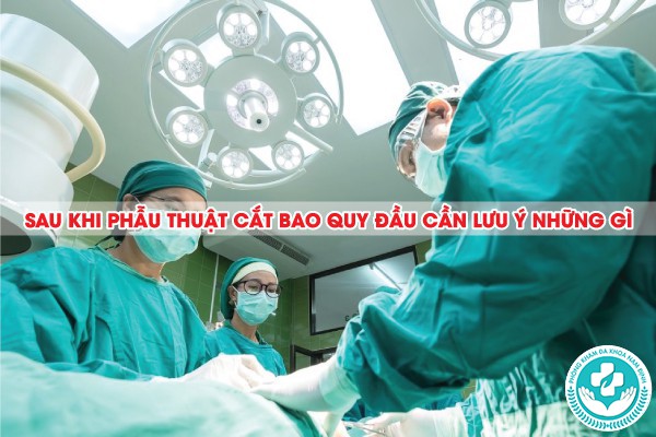 cách nhận biết đã cắt bao quy đầu