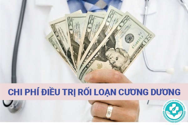 chi phí điều trị rối loạn cương dương