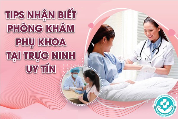 phòng khám phụ khoa tại Trực Ninh