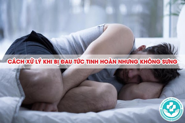 đau tức tinh hoàn nhưng không sưng