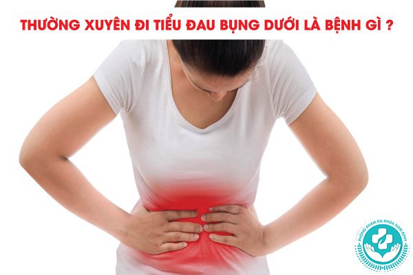đi tiểu đau bụng dưới