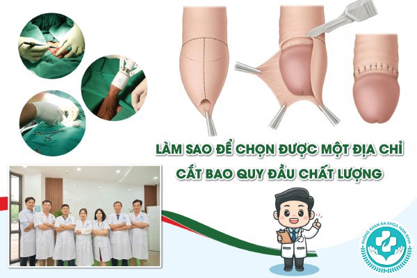 Địa chỉ cắt bao quy đầu tại Yên Mô