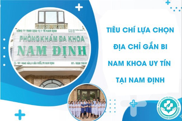 địa chỉ gắn bi nam khoa tại nam định