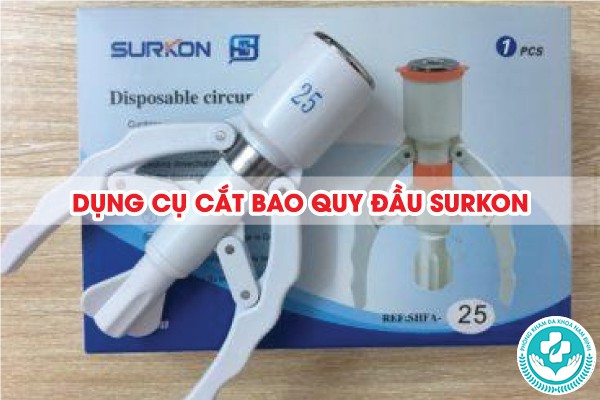 dụng cụ cắt bao quy đầu surkon