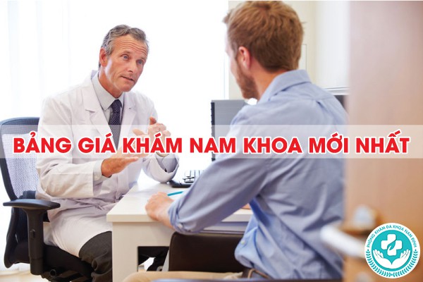 giá khám nam khoa