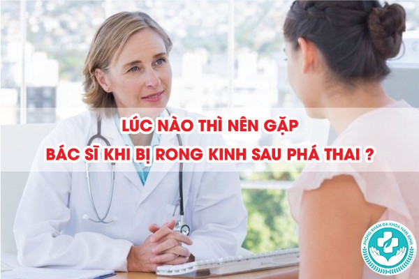 hiện tượng rong kinh sau khi uống thuốc phá thai