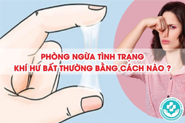 hình ảnh khí hư bất thường