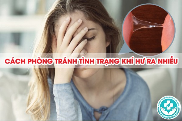 khí hư ra nhiều có sao không