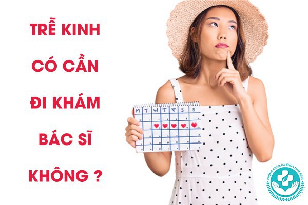 không có dấu hiệu mang thai nhưng trễ kinh