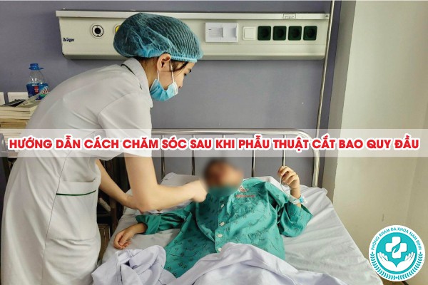 lưu ý khi cắt bao quy đầu