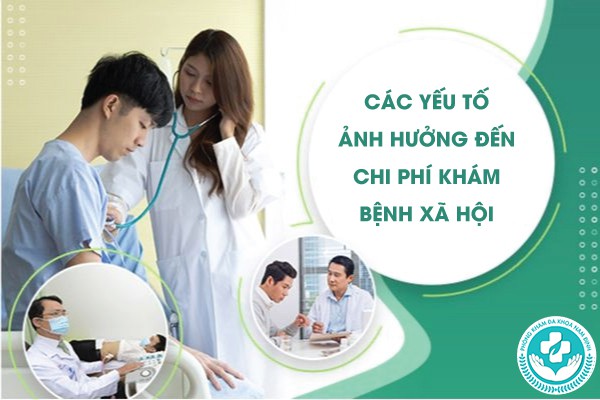 chi phí khám bệnh xã hội