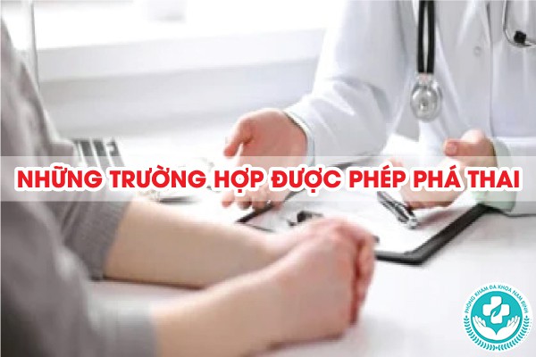 những trường hợp không thể phá thai