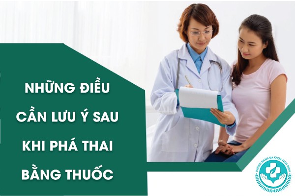 phá thai bằng thuốc bao lâu thì siêu âm lại