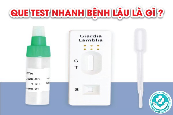 que test nhanh bệnh lậu