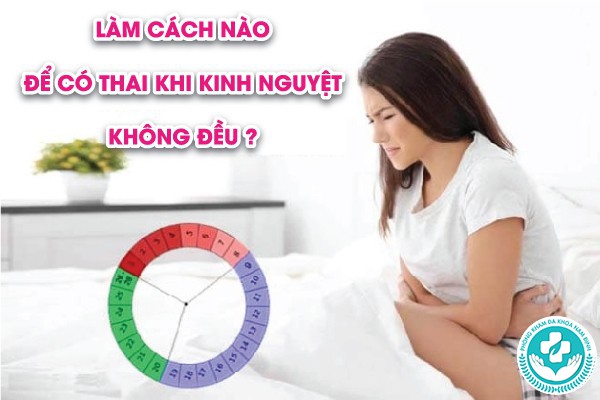 rối loạn kinh nguyệt có thai được không