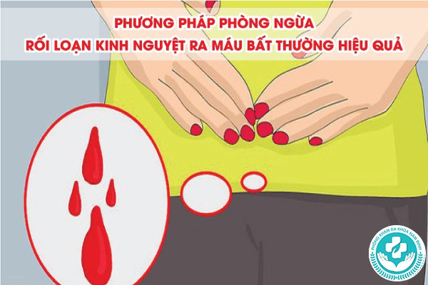 rối loạn kinh nguyệt ra máu bất thường