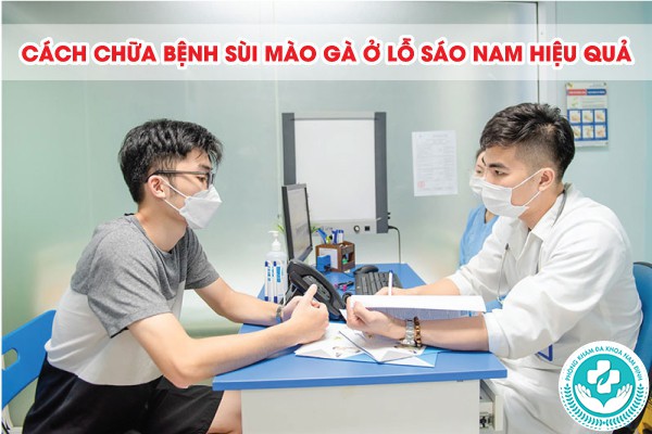 sùi mào gà ở lỗ sáo nam