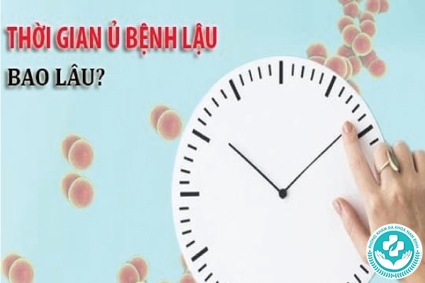 thời gian ủ bệnh của lậu