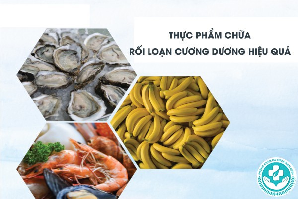 thực phẩm chữa rối loạn cương dương