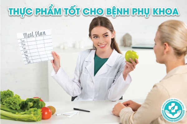 thực phẩm tốt cho bệnh phụ khoa