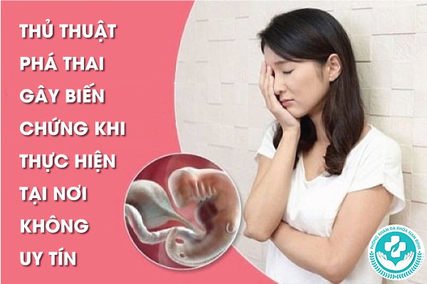 Phòng khám phá thai tại Ý Yên