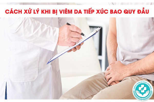 viêm da tiếp xúc bao quy đầu